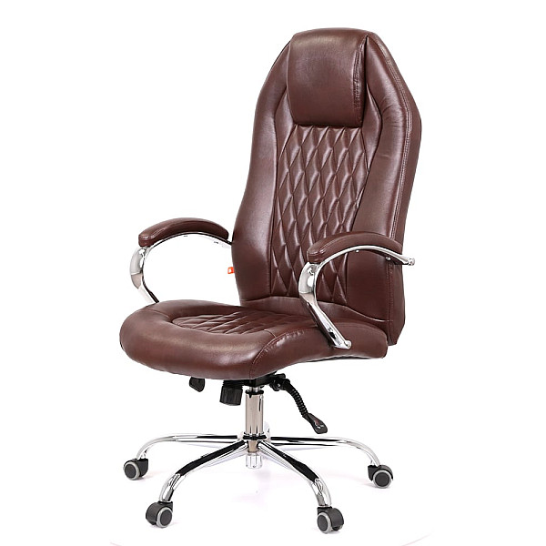 Кресло Альваро ANF Коричневый (PU Dark Brown) АКЛАС