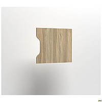 Фасад ДСП Delta DL-705R (426х390) Блэквуд Ячменный AMF