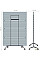 Перегородка фетровая мобильная 1124х1750 черный графит фетр зеленый AMF
