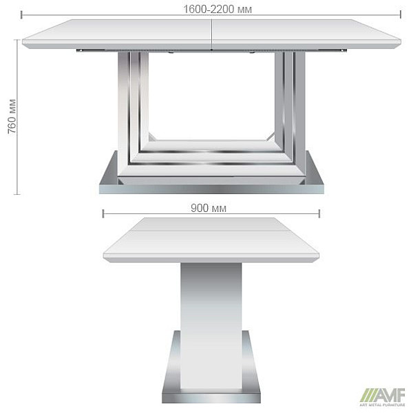 Стол Camelia White AMF