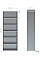 Механічна секція МГ-600 (806х420х2196мм) горіх темний AMF