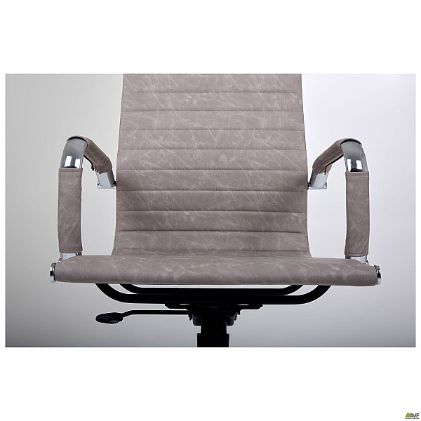 Крісло Slim HB Хром Tilt WAX Light Grey AMF