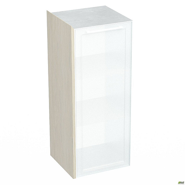 Пенал книжковий Онікс 450х400х1090 Дуб цінамон, скло AMF