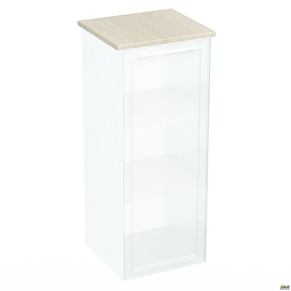 Пенал книжковий Онікс 450х400х1090 Дуб цінамон, скло AMF