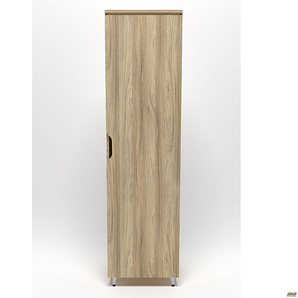 Гардероб Delta DL-906 (550х420х2078мм) Блэквуд Ячменный/Опора белый беж AMF