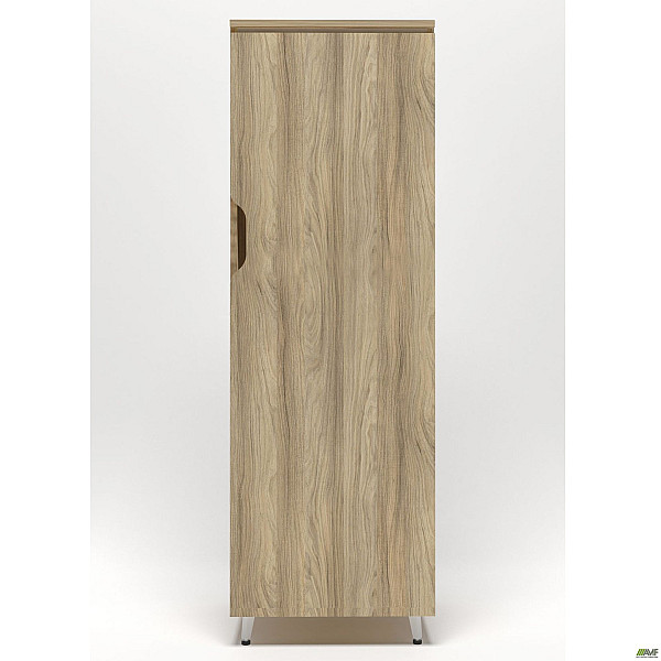 Гардероб Delta DL-907 (550х420х1685мм) Блэквуд Ячменный/Опора белый беж AMF