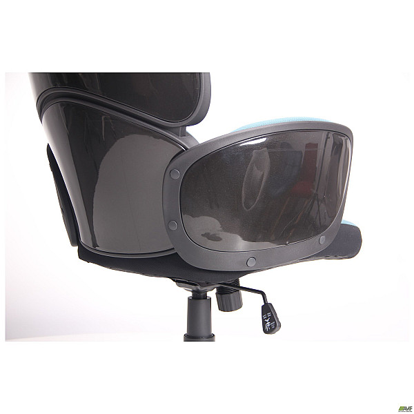 Кресло Starship Black стальной синий AMF