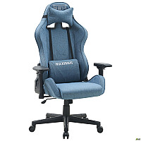 Кресло VR Racer Textile Maximus синий/черный AMF