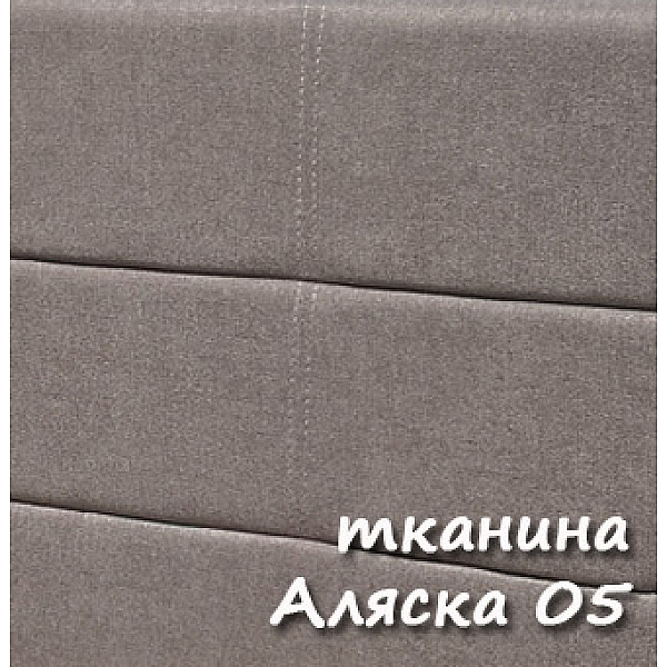 Кровать Дюна 1600*2000 с п/м Аляска 05 серый Микс Мебель