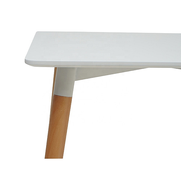 Стіл обідній ВЕЗУВІЙ MDF 120*80, білий Микс Мебель