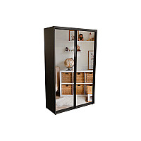 Шафа-купе PRIME 1500х600х2400 Венге Магія (дводверна, дзеркало) DC