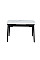 Стіл обідній Askold 1100(1400)*750*760 BL White Glossy DC
