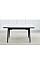 Стіл обідній Askold 1100(1400)*750*760 BL White Glossy DC