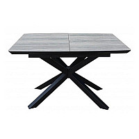 Стіл обідній DT-888B 1200(1600)*800*760 склокераміка з МДФ Дуб DC