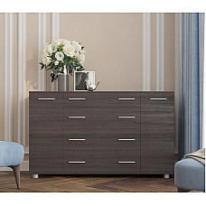 Комод для вещей К-4 130х38х73 венге.
