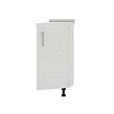 Кухонный модуль угловой Оптима Низ Н97-300 Белый/Дуб Крафт Белый (без столешницы) 296х561х820 мм Эверест