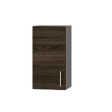 Кухонний модуль Оптима Верх В01-390 Антрацит/Дуб Сонома Трюфель 390х296х720 мм Еверест