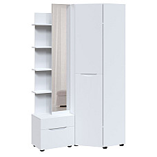Передпокій кутовий Аякс 656/1156х376х2000 мм Німфея альба 32689 Master-Form