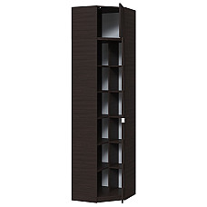 Шкаф угловой с зеркалом Тетрис 620х376х2400 Венге магия 33088 Master-Form