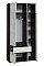 Шкаф с антресолью Брайт 1221 х 520 х 2400 ч Венге магия / Дуб крафт белый (правосторонний) 30671 Master-Form
