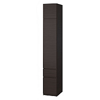 Шкаф-пенал с антресолью Брайт 400 х 520 х 2400 h Венге магия 21621 Master-Form