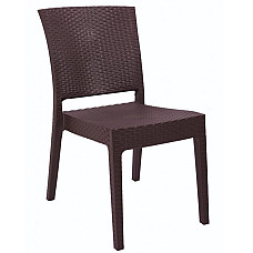 Стілець Адам пластиковий ротанг SDM Group