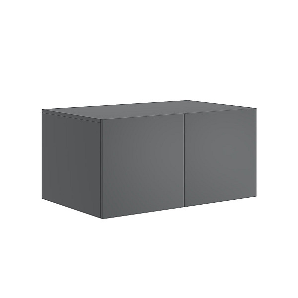 Шкаф распашной комбинированный с антресолью №13 Light 800х2500х500 Графит серый Art In Head