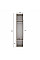 Шкаф распашной комбинированный с антресолью №13 Light 800х2500х500 Графит серый Art In Head