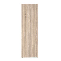 Шкаф распашный комбинированный с антресолью №13 Light 800х2600х500 Дуб Сонома светлая Art In Head
