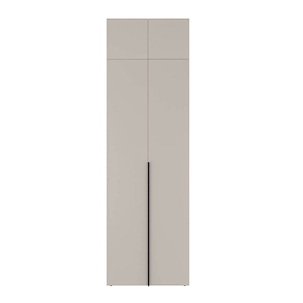 Шкаф распашной комбинированный с антресолью №13 Light 800х2500х500 Кашемир Art In Head