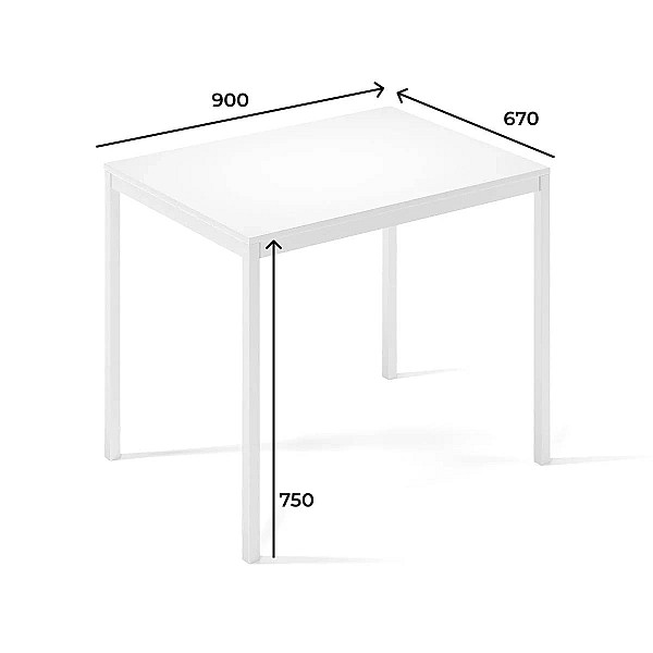 Письменный стол Brevity Loft mid 900х750х670 Графит/Чёрный металл Art In Head