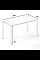 Письменный стол Brevity Loft standart 1400х750х670 Дуб Эвок/Черный металл Art In Head