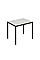 Письменный стол Brevity Loft mid 900×750×670 Сосна Натти / Чёрный Art In Head