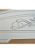 Кровать 1,6 ИНЕСА 1795х1125/530х2050 Белый супермат Art In Head