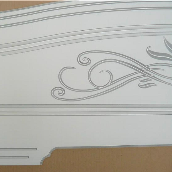 Кровать 1,6 ИНЕСА 1795х1125/530х2050 Белый супермат Art In Head