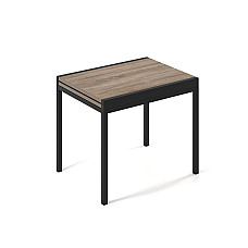 Стол-трансформер Armstrong Дуб винтаж/Черный Art In Head