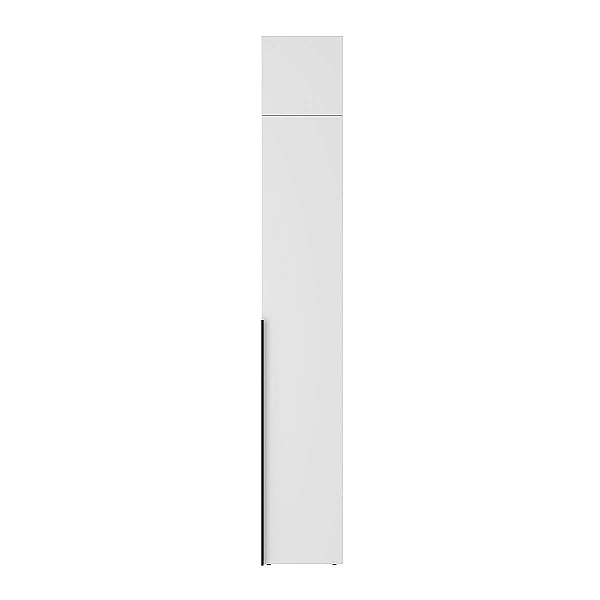 Пенал закрытый с антресолью №2 Light 400х500х2500 Белый бриллиант Art In Head