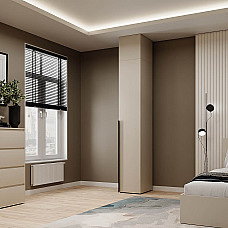 Пенал закрытый с антресолью №2 Light 400х500х2600 Кашемир Art In Head