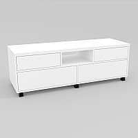 Тумба TV №3, Белый, 1400/450/475 Континент