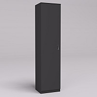 Шкаф офисный ОП-1, Антрацит, 500/520/2100 Континент