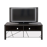 Тумба під ТВ Каспіан МДФ MDF RTV2S/120/40 з 2 шухлядами Венге магія/білий сніг BRW