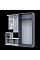 Прихожая Бела и шкаф Промо  2 ДСП 190х48х204 Doros