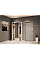 Передпокій City One Door Білий 1 Дзеркало 110х45х210 Doros