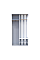 Передпокій City One Door Білий 1 Дзеркало 110х45х210 Doros