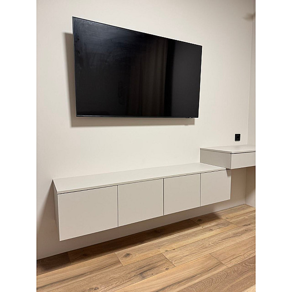 Тумба ТВ Левия Кашемир 4Д 160х35х33 Doros
