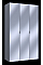 Комплект Гелар Графит 3 Зеркала 117х49.5х203.4 Doros