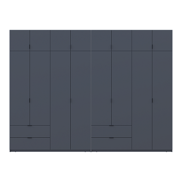 Комплект Лукас Графит 4+4 ДСП 320х50х240 Doros