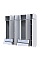 Комплект Лукас Белый 3+3 ДСП 270х50х240 Doros