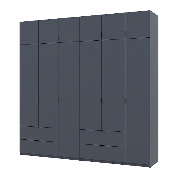 Комплект Лукас Графит 3+3 ДСП 240х50х240 Doros