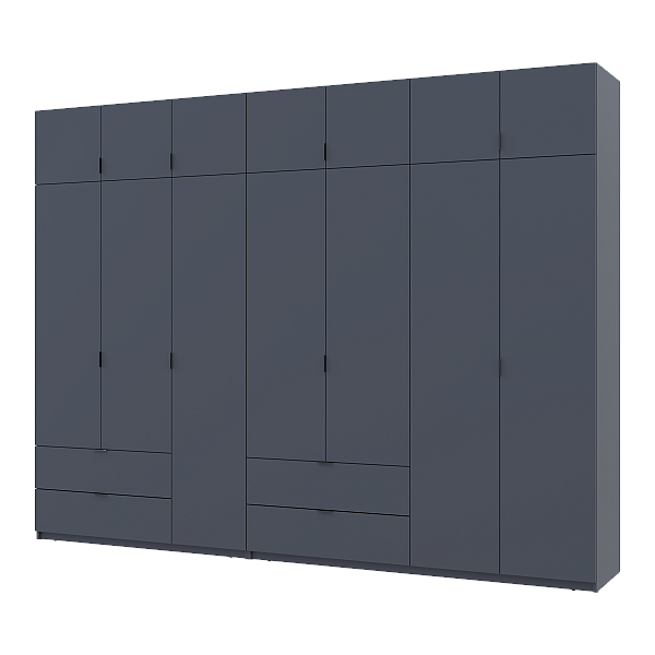 Комплект Лукас Графит 3+4 ДСП 315х50х240 Doros